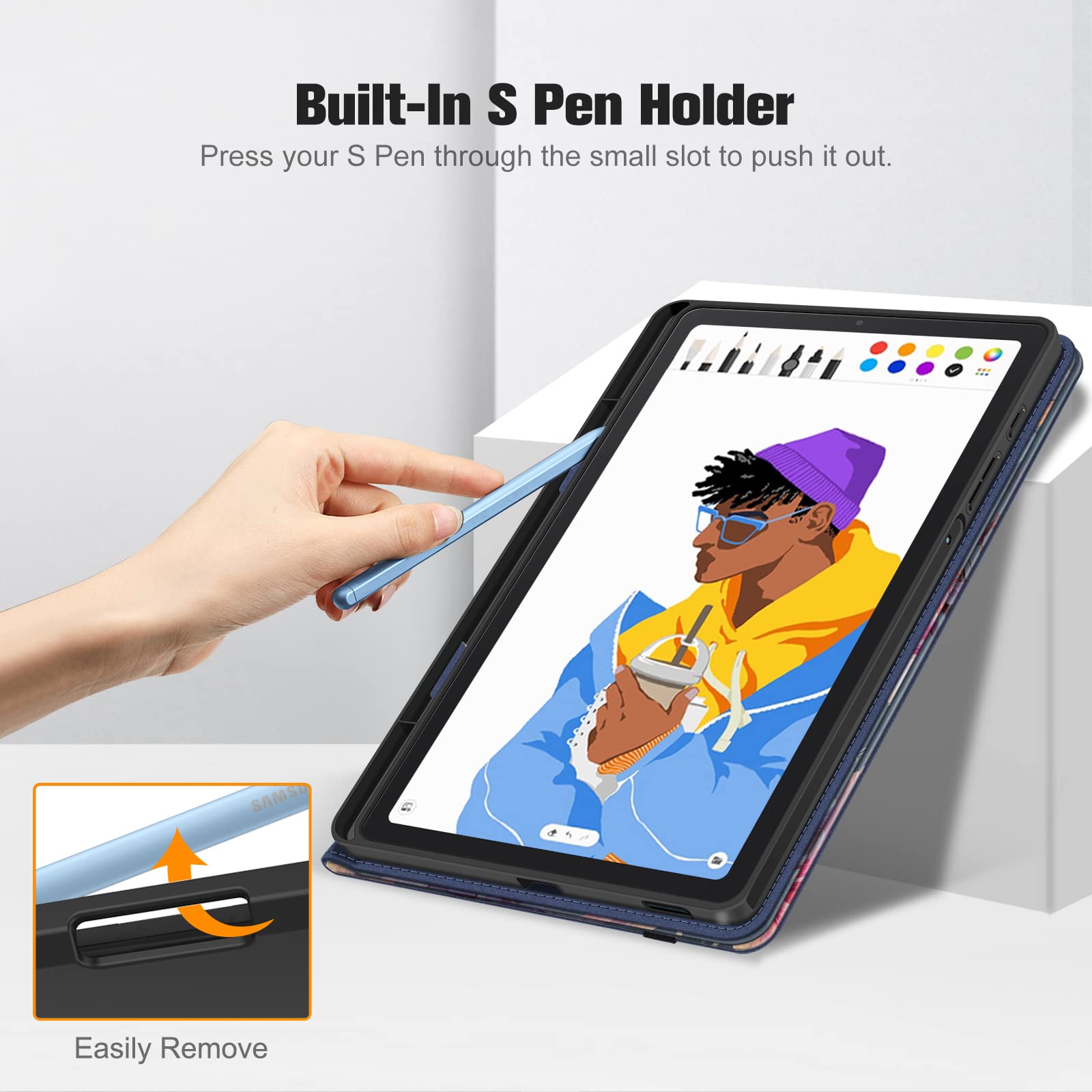 Fintie Case for Samsung Galaxy Tab S6 Lite 10.4 Inch 2024/2022
