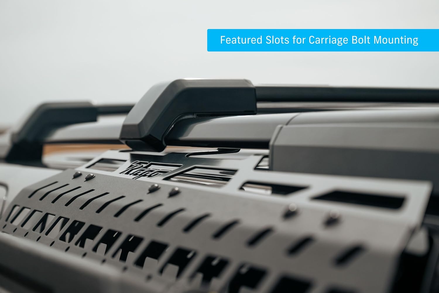 Rago Fabrication Exterior Molle Storage Panels for 2025-2026 Toyota 4Runner | Mounts to The Factory Roof Rails | Molle Panel Design | Integrated Slots & Mounting Points for Rotopax Mounts (Pair)