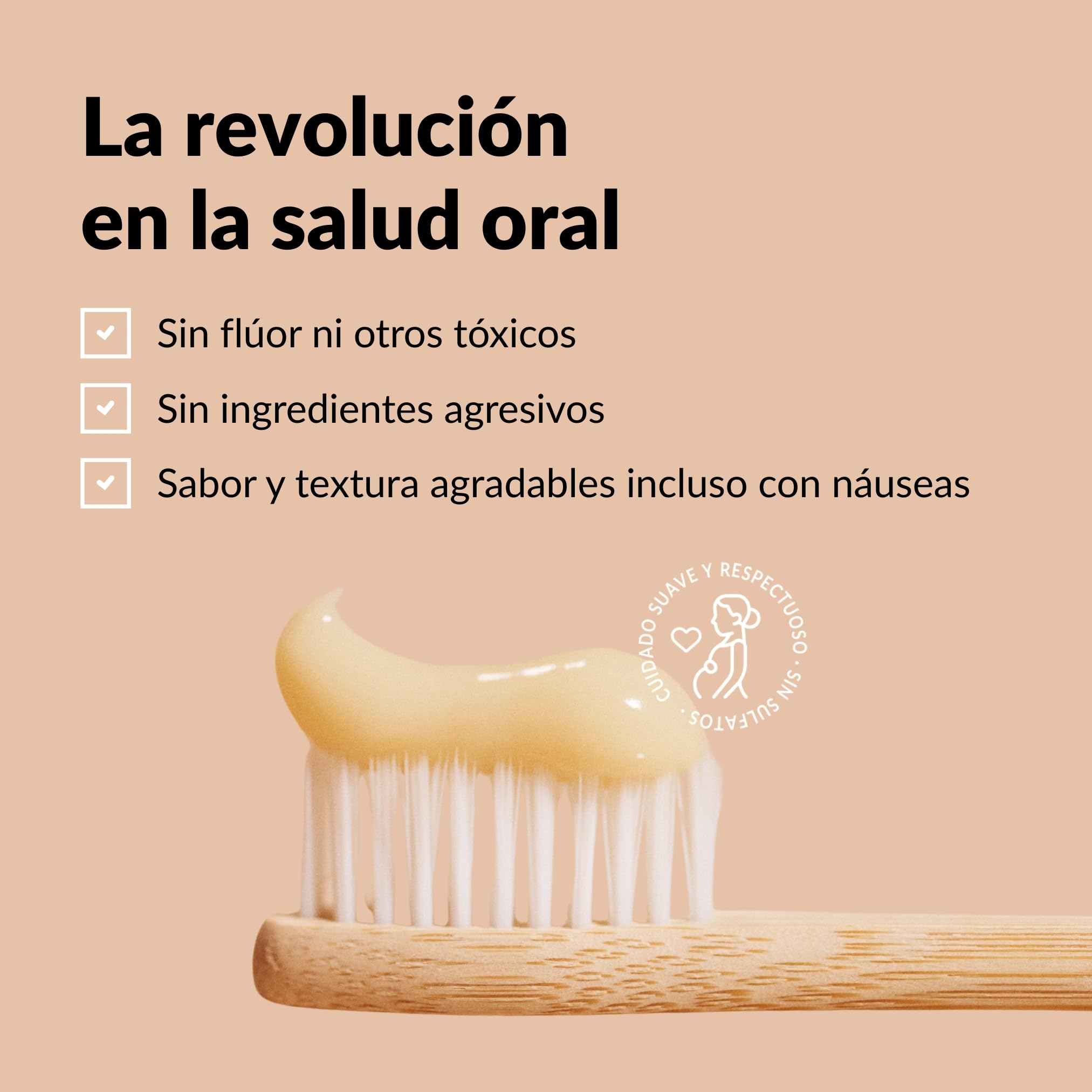 Pasta De Dientes Sin Fluor Con Hidroxiapatita Prebiotica Encías Sensibles Embarazo Postparto Pasta Dental Natural Aloe Vera Xilitol Extractos Botanicos Cuidado Flora Oral Blanqueador Suave 225 ml