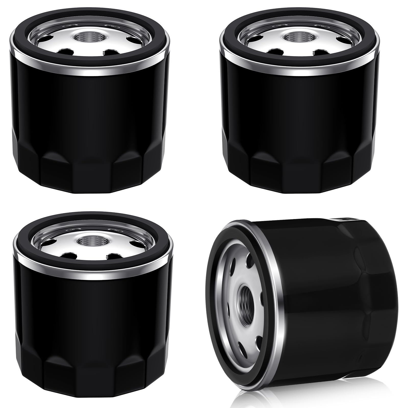 4 Pcs 12 050 01-s Oil Filter Lawn Mower Oil Filter Compatible with Engine Lawn Mower Generators Tractors Kh-12-050-01 12-050-01-s 12-050-01-s1 12-050-08
