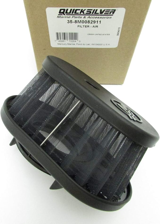 Amazon Com New Mercury Mercruiser Quicksilver Oem Part 35 8m0082911 Filter Air Automotive