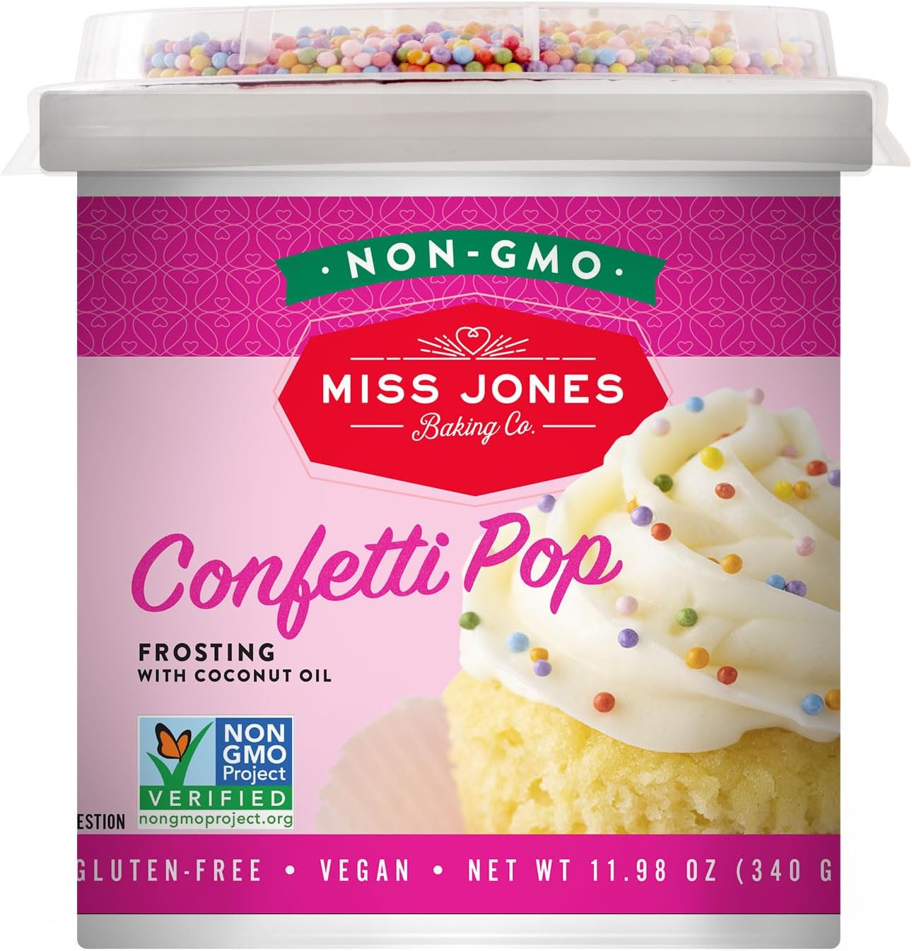 Co Confetti Pop Frosting, 11.98 OZ