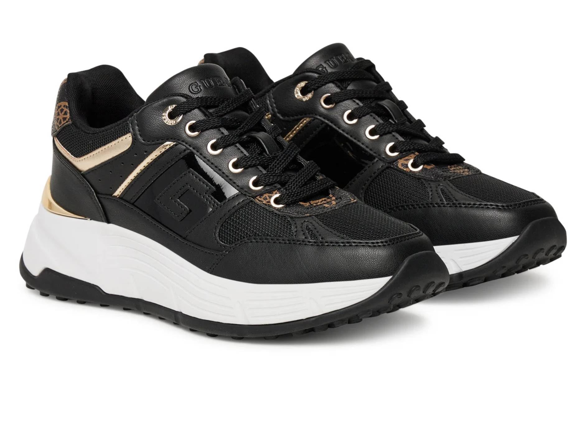 GUESS Sneaker Donna Fonzi Runner Black Taglia Scarpa: 38