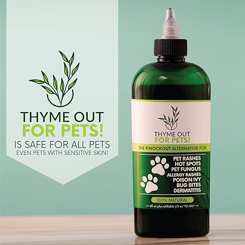Miniatura 5 de for Pets (8oz) - Alivio natural de la picazón de perros y gatos y tratamiento de la piel para picazón en las patas y la tiña, infección por