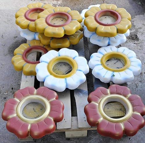 Miniatura 6 de SvitMolds Molde de hormigón Flor Jardín Manzanilla Decoración Decorativa Jardín F02