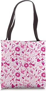 Fight Breast Cancer Ribbon Pink Breast Cancer Awareness Tote Bag