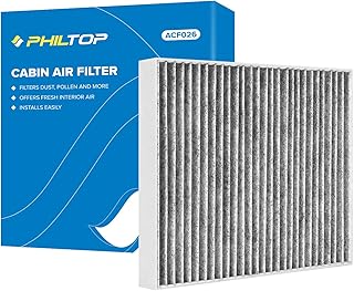 Cabin Air Filter, Replacement for CF11176, Explorer 2011-2019, Taurus 2009-2019, Flex 2009-2019, Premium ACF026 Cabin Filter with Activated Carbon Clean Airflow, Filter Up Dust Pollen