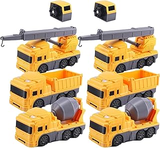 construção brinquedo | Brinquedos magnéticos caminhão construção que transformam - 8 peças brinquedos educativos monterssori multifuncionais para meninas, meninos, jardim Puchen