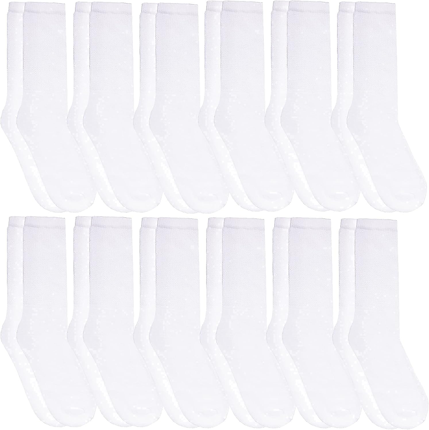 Yacht & Smith Women's Diabetic Neuropathy Edema Socks, Cotton Crew, Medical Sock