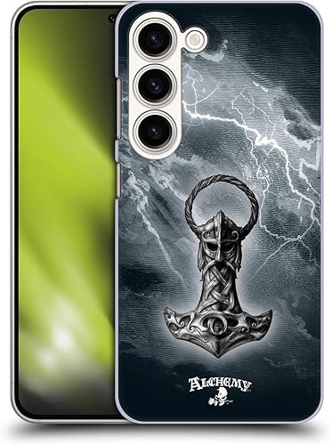 Head Case Designs Officially Licensed Alchemy Gothic Mjolnir Hammer Illustration Hard Back Case Compatible with Samsung Galaxy S23 5G
