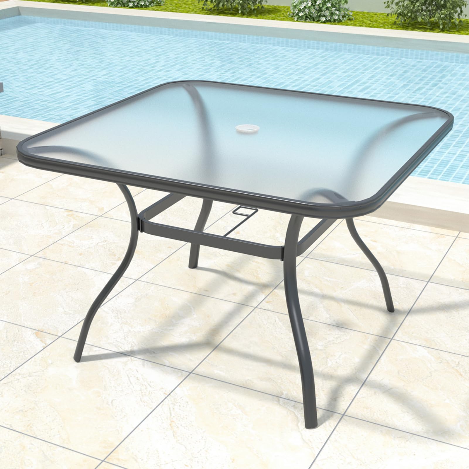 Anmutig 37 glass table