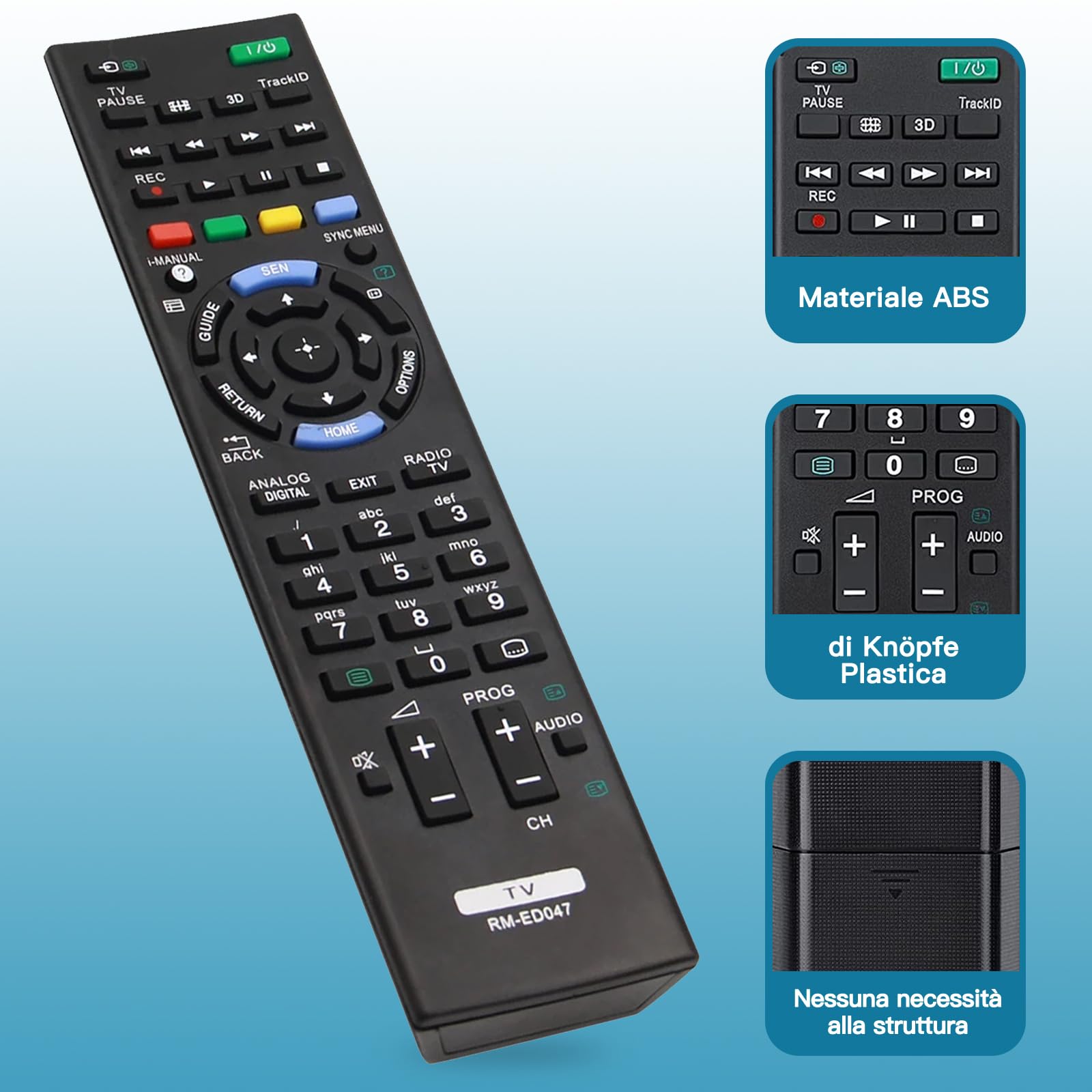 Telecomando Universale Per Sony Bravia Tv, Sostituzione Per Sony - Foto 2