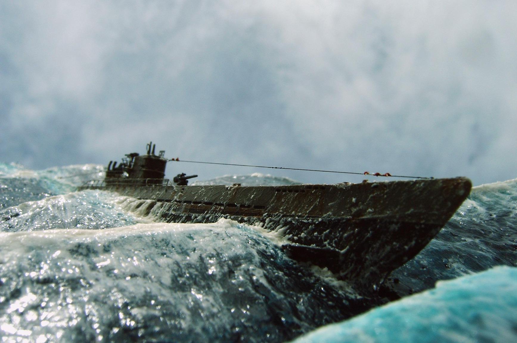 Hobby Boss U-Boot Modellbausatz - German Navy Type VII-B WWII 1:35