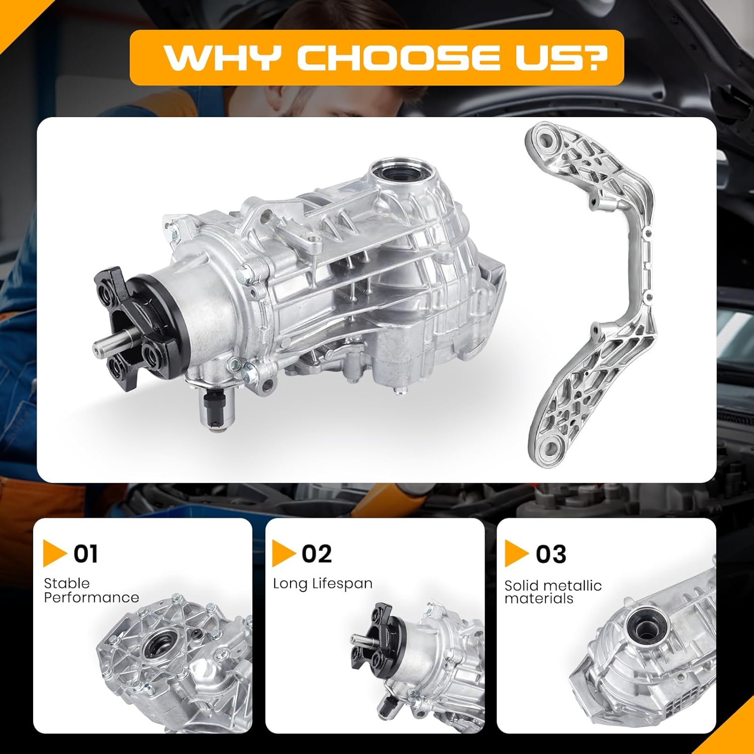 Rear Differential Assembly Fit for Mercedes Benz CLA/W117 CLA 220/240/45 for GLA/W156 GLA400 for A/W176 A200/250/45 for B/W246 B200 B250 Replaces A2463500802 A2463530900 A2463506900