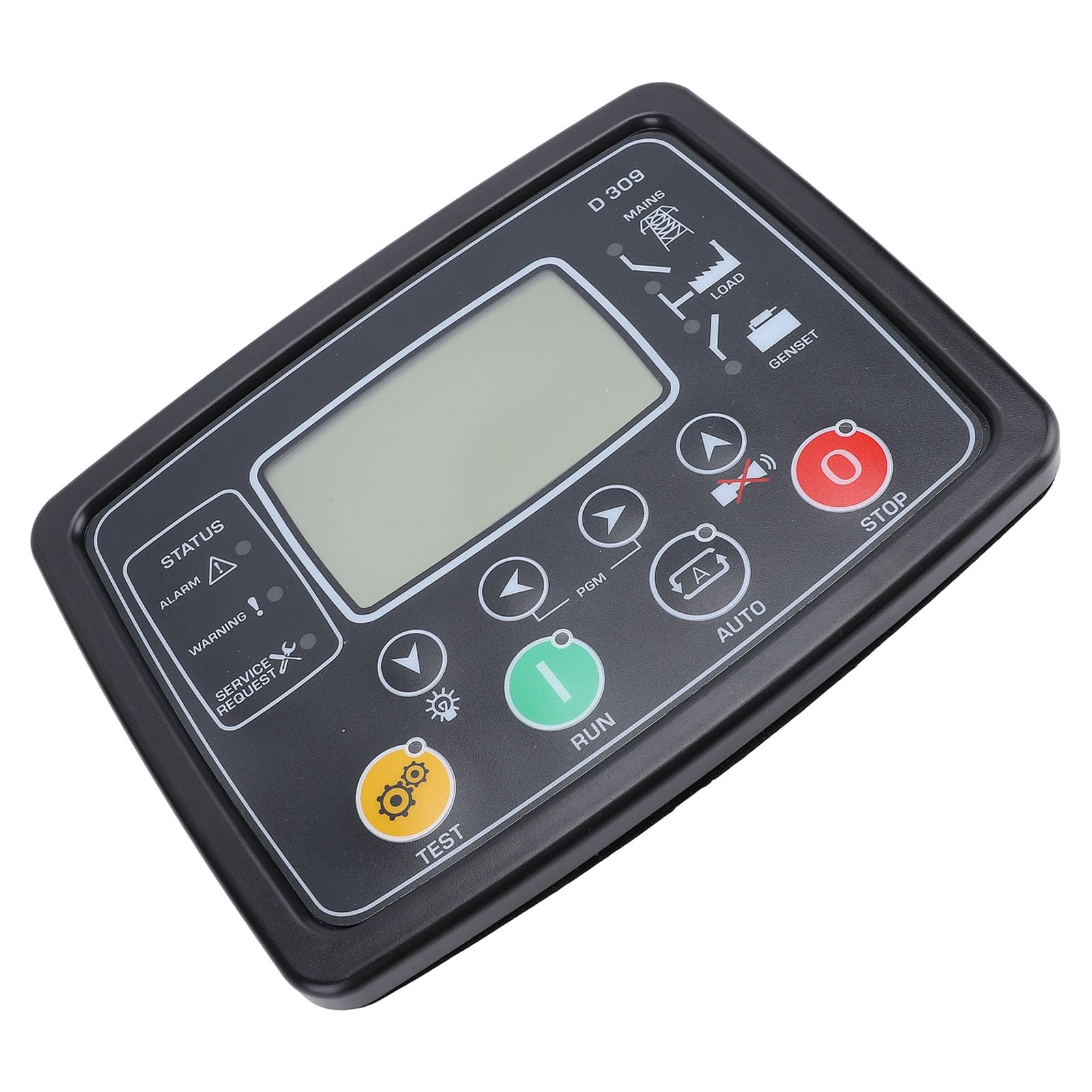 Panel de Control del Generador DKG309 Panel Controlador de Grupo Electrógeno Seguro y Duradero para de Alerta 8-36V