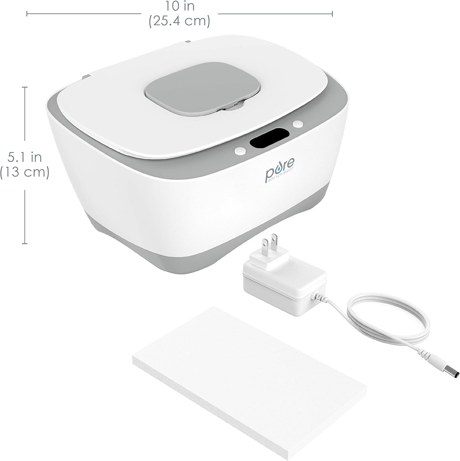 PureBaby Wipe Warmer package contents