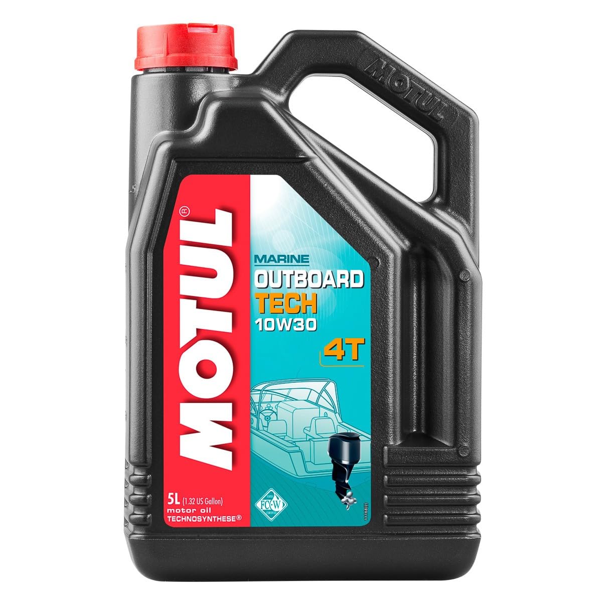 Motul Outboard Tech 101747 Huile Moteur 4T 10 W/30 5 l