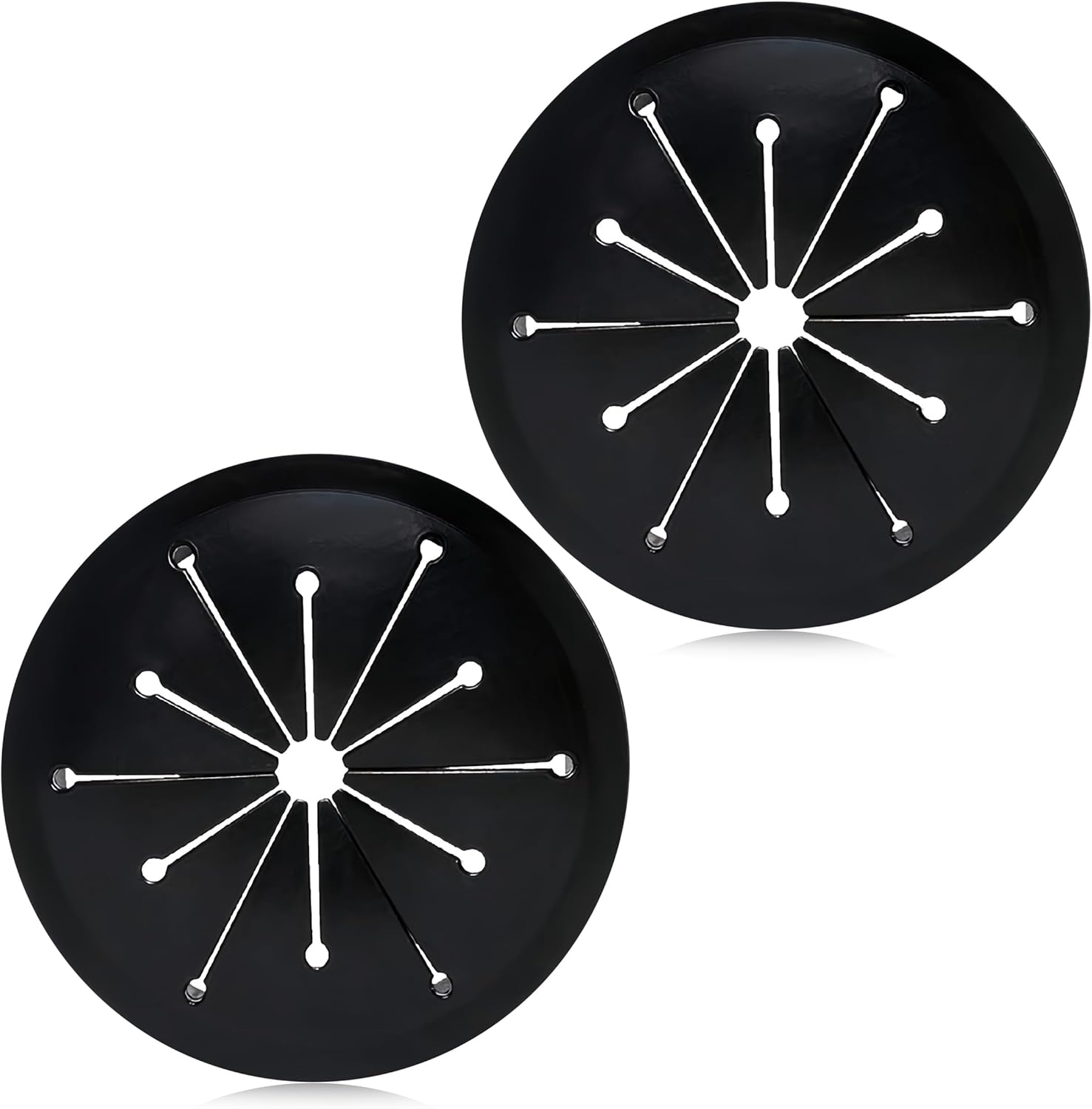 PartsBroz WC11X20163 WC03X10010 Splash Guard (2-Pack) - Compatible With General Electric Hotpoint Garbage Disposer - Replaces AP6890897 PS12726321 WC11X0058 WC11X10004 PM03X0211 PM3X111 GFC325N