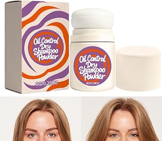 Dry Shampoo Powder 8g Oil Control Scalp Care | Matte Finish Natural Dry Shampoo for Workout Beach Night Adult Friend