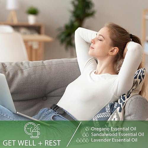 Vista 254 de PHATOIL Aceite esencial de sándalo de 3.3 fl oz, aceites esenciales puros de aromaterapia para difusor, humidificador, relajación, aceites