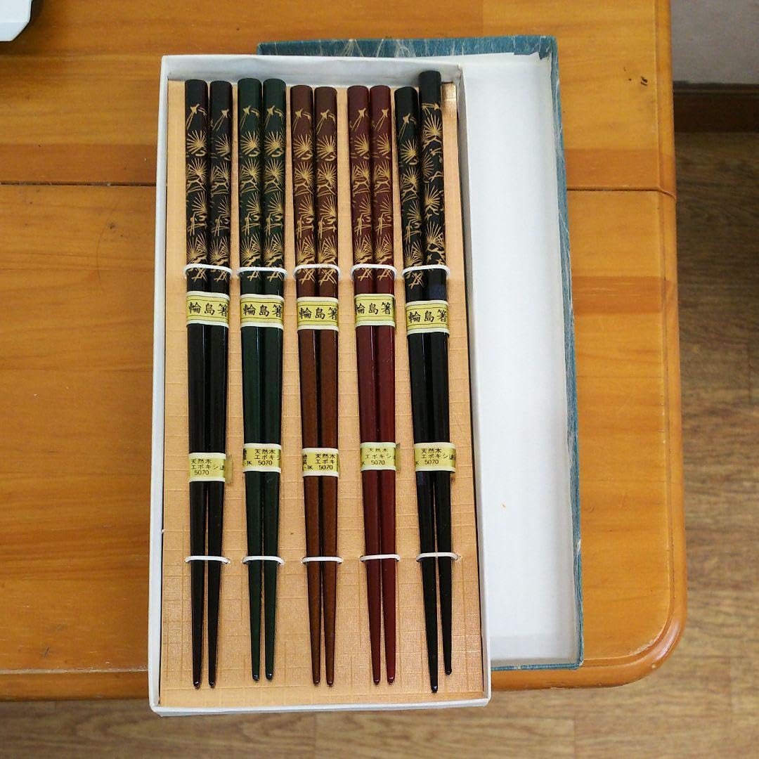 Amazon.co.jp: 輪島塗 箸 5本セット : ホーム＆キッチン