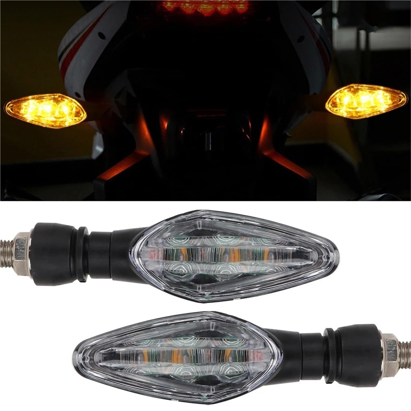 Per Moto per frecce per LED per luci di segnalazione per moto per scooter