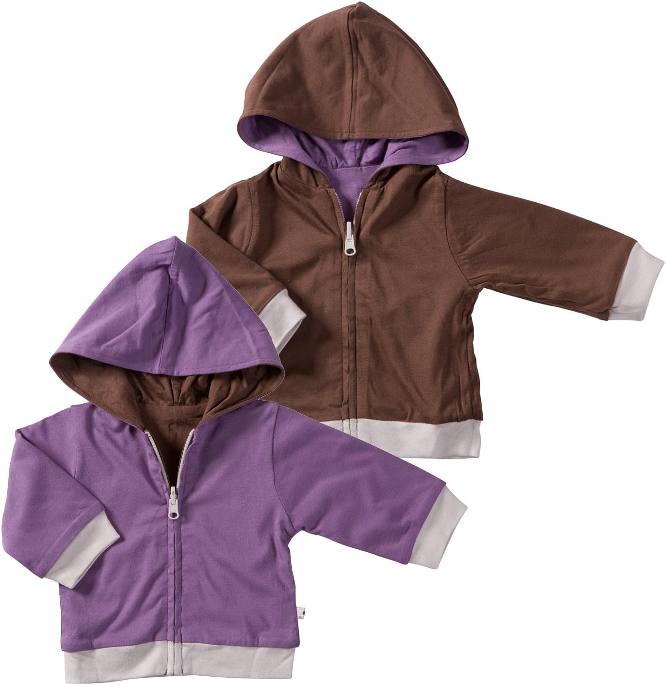 Babysoy Fleece Bunny Ear Zipper Hoodie Jacket