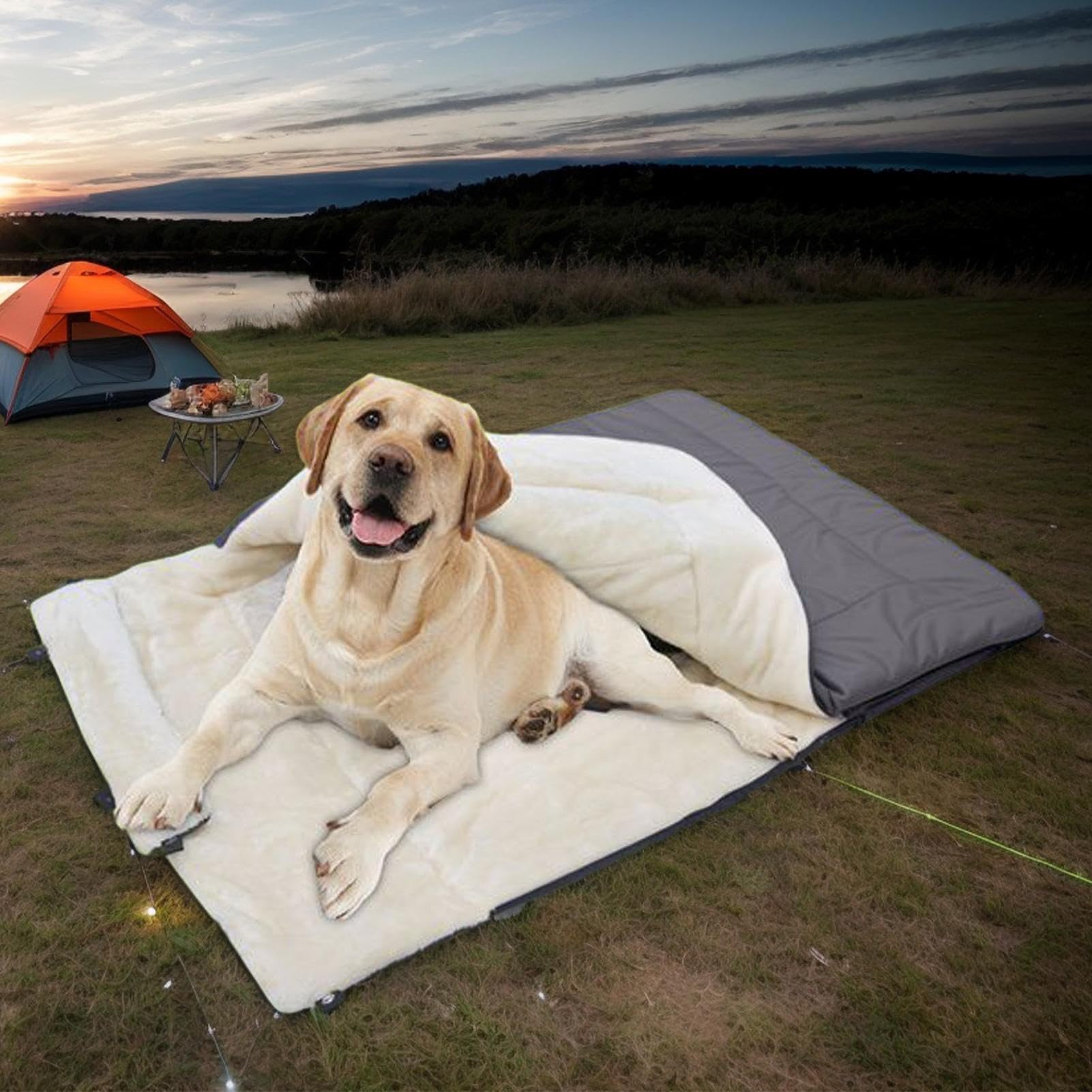 Cuccia per cani, per cani per campeggio, telone per , dimensioni: | Accessori impermeabili caldi per cuccioli da campeggio e escursioni