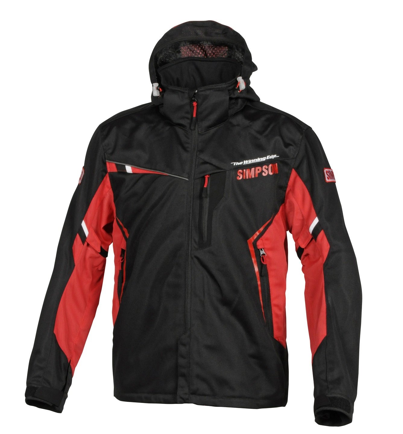 Amazon | シンプソン(SIMPSON) バイク用ジャケット Fooded Mesh Jacket  