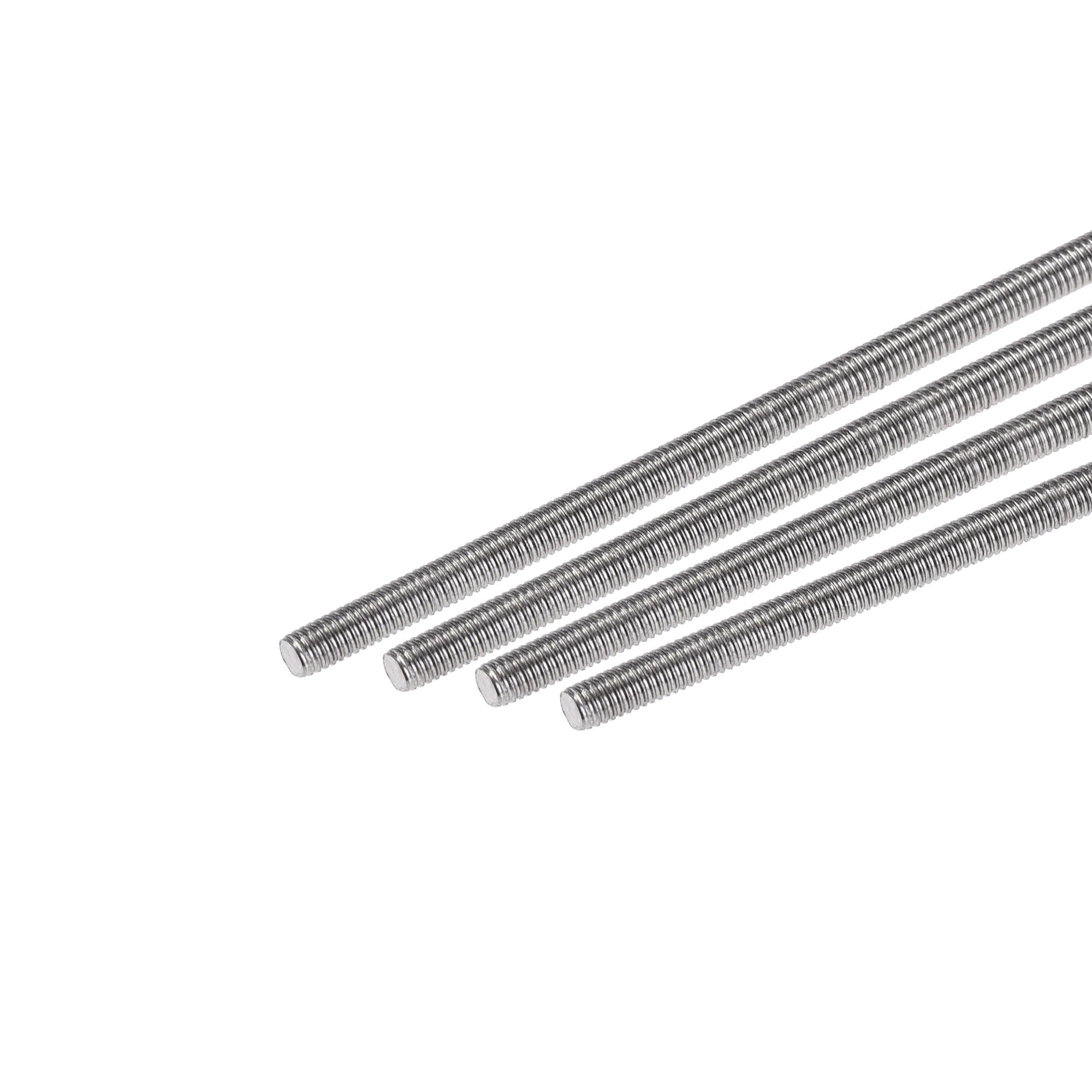 304 Stainless Steel Threaded Rods - M3 x 350mm -3 304 Stainless Steel Threaded Rods - M3 x 350mm -3
