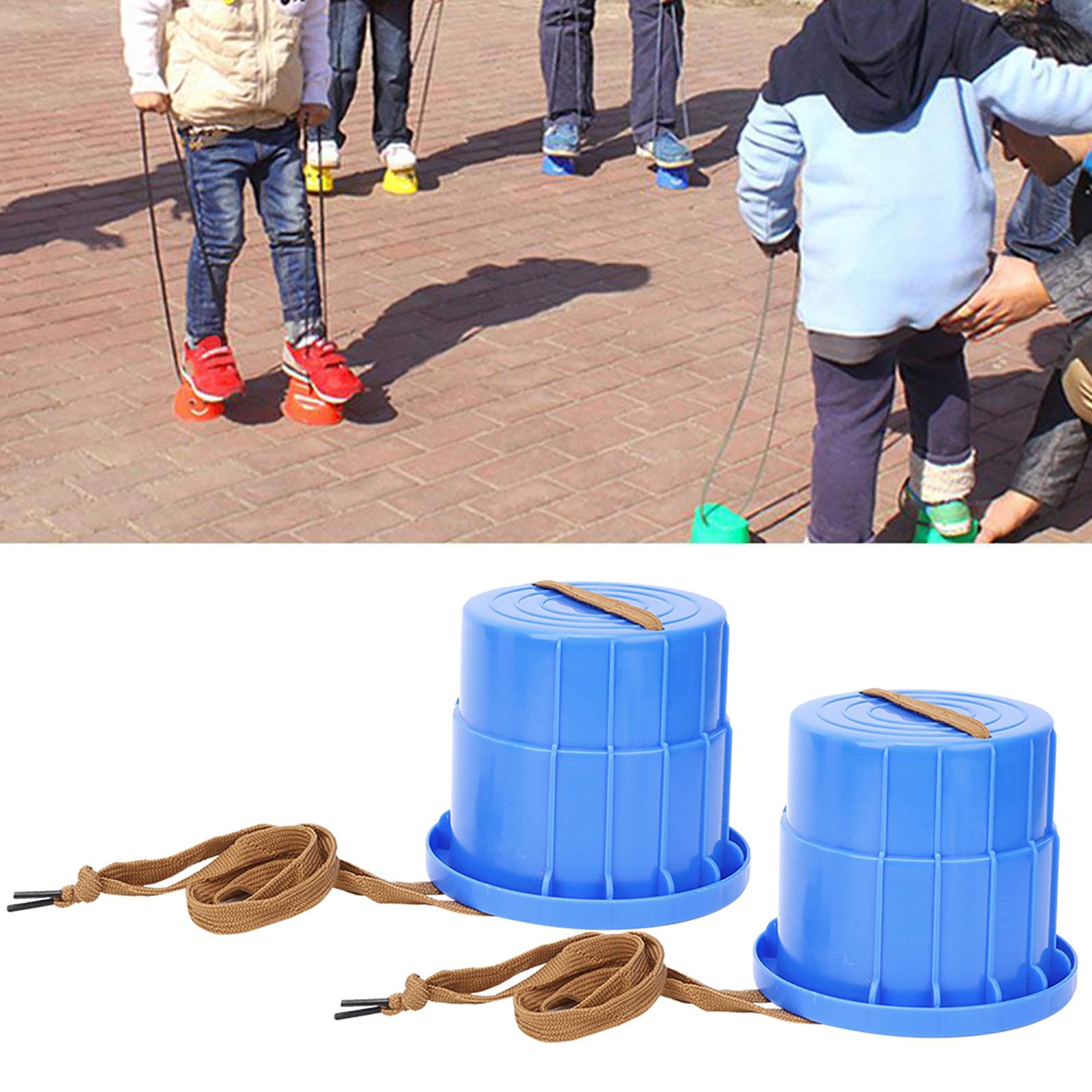 Zancos Antideslizantes Para Niños – 2 Piezas De Plástico Resistente, Ideal Para Entrenar El Equilibrio En Exteriores