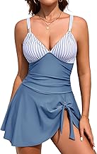 Women's 1 Piece Swimsuit Flat Belly V Neck Sexy Push Up Padded Swimwear Adjustable Straps Decoration Metal Button Beach Fashion