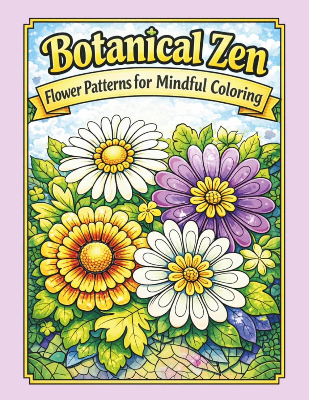 Botanical Zen: A Floral Coloring Book for Relaxation