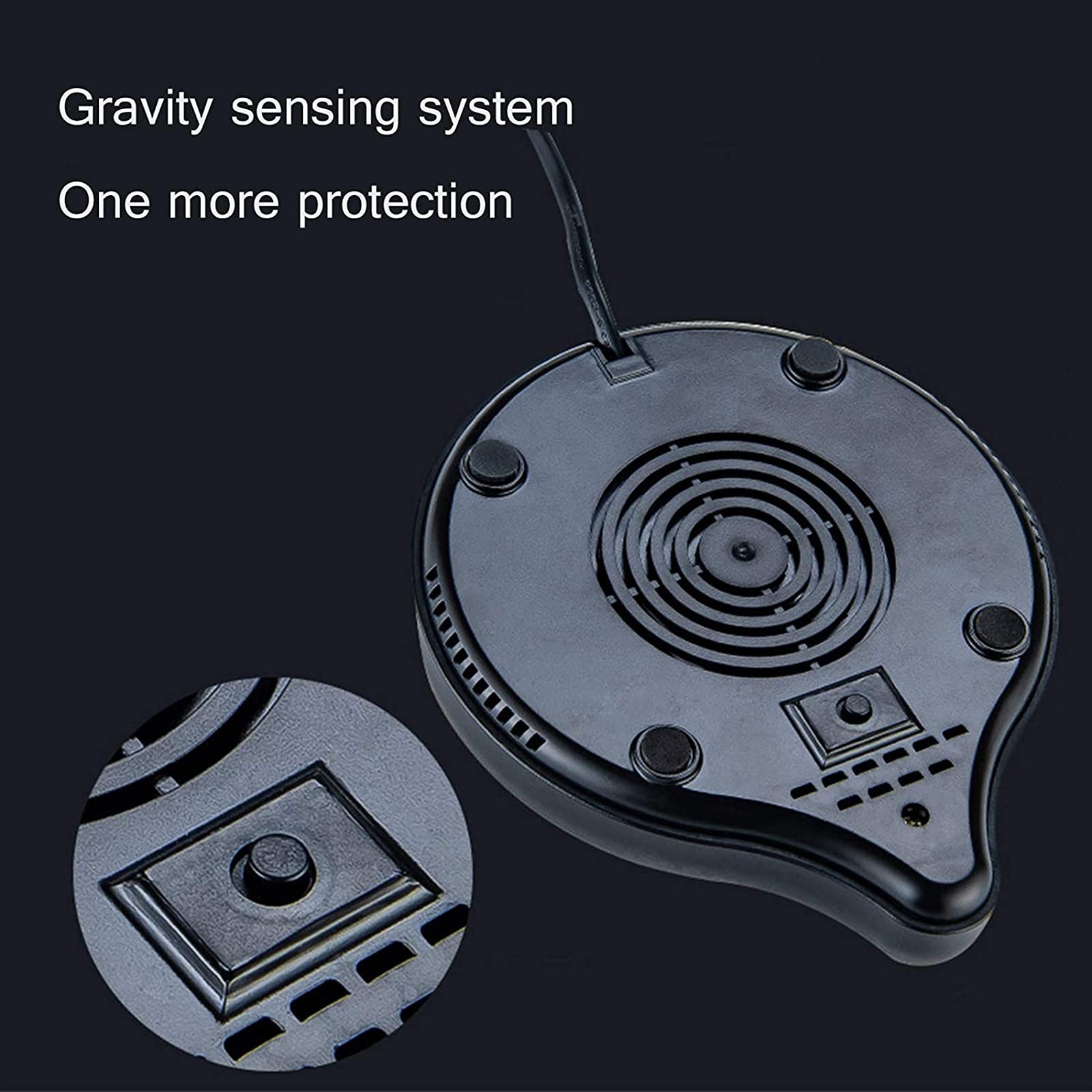 Calentador de Tazas de café Calentador de Tazas Calentador de café con Apagado automático para Mantener la Temperatura de Forma Segura Uso para la Oficina/hogar para Calentar té de café