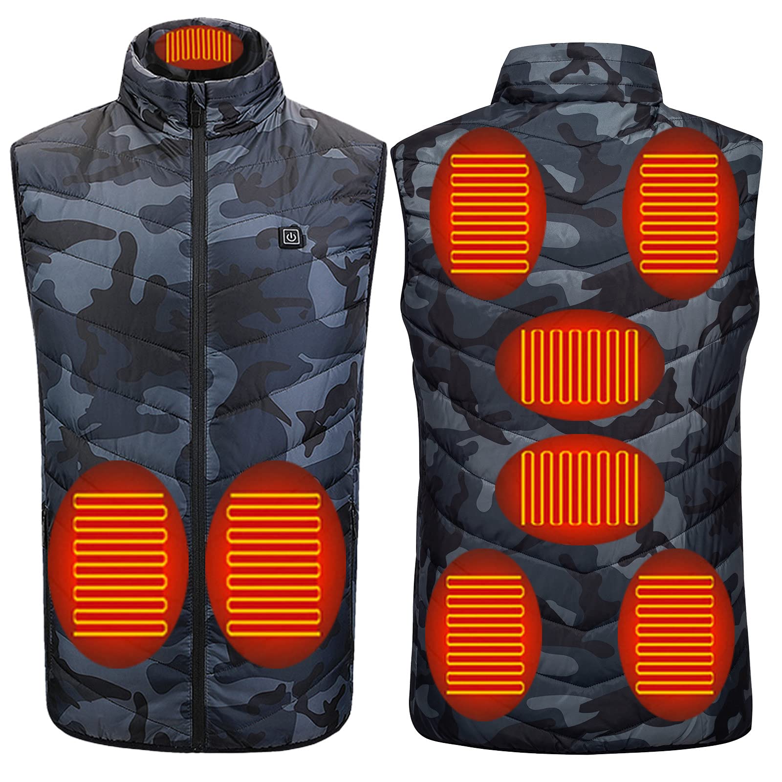 USB 9 zones et charge femmes gilet chauffant température hommes équipement gilet trois contrôle hommes manteaux et vestes Veste Projet X Paris Homme