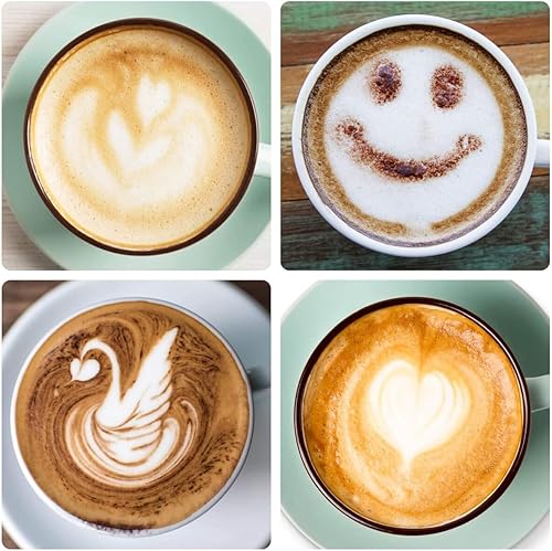 Miniatura 8 de Jarra de espuma de leche de 50 onzas, jarras de vapor de espresso de 50 onzas, accesorios para máquina de espresso, taza espumadora de leche de 50.7