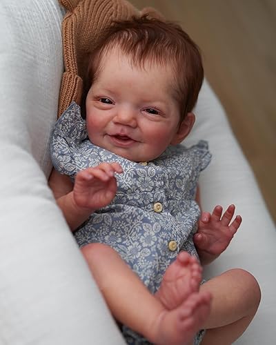 Miniatura 4 de Anano Reborn Baby Dolls 20" Full Silicone Body Realistic Newborn Girl Anatomically Correct Lifelike Collectible Infant Doll Ultra-Realistic Features