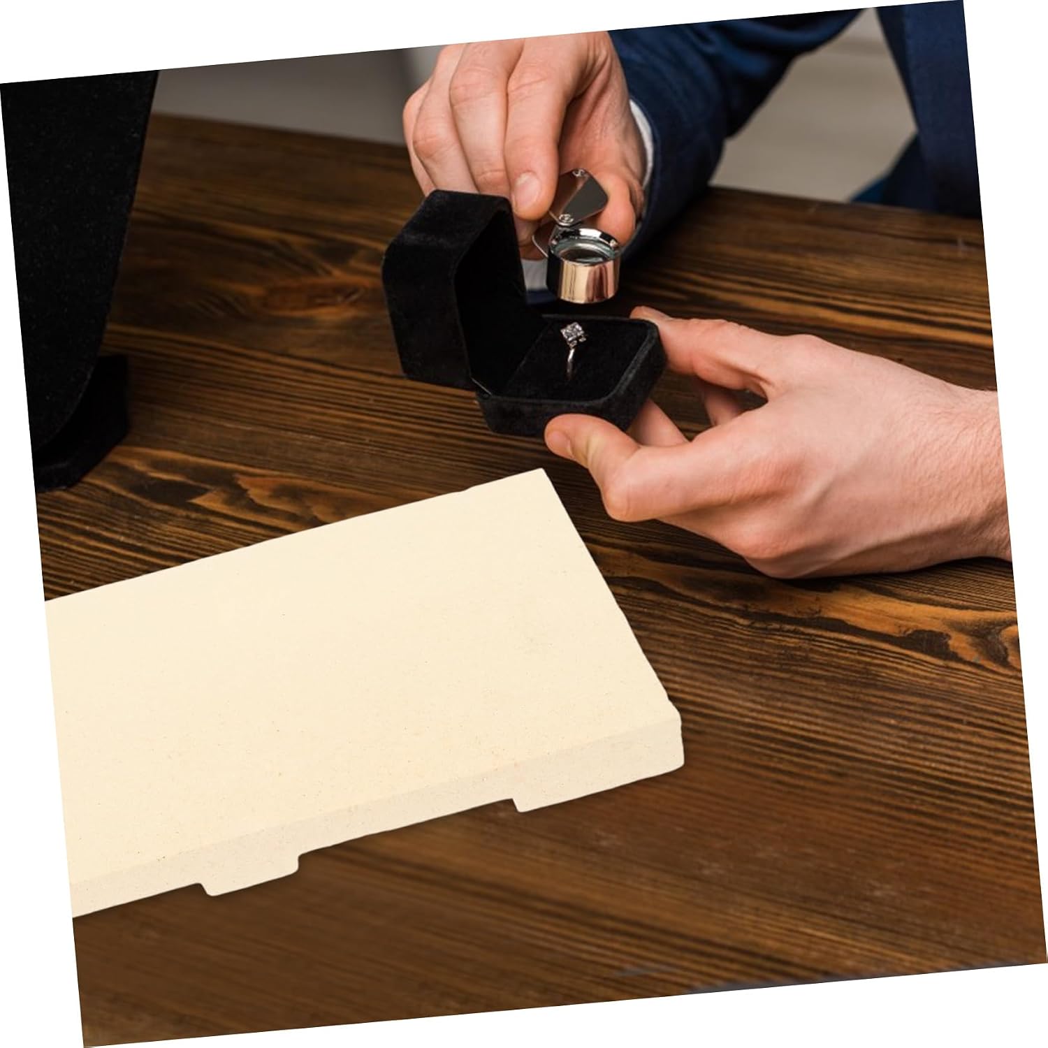 DIYEAH Casting Soldering Board Jewelry Soldering Panel Honeycomb Welding Block High-Temperature Resistance Jewelry Making Tool