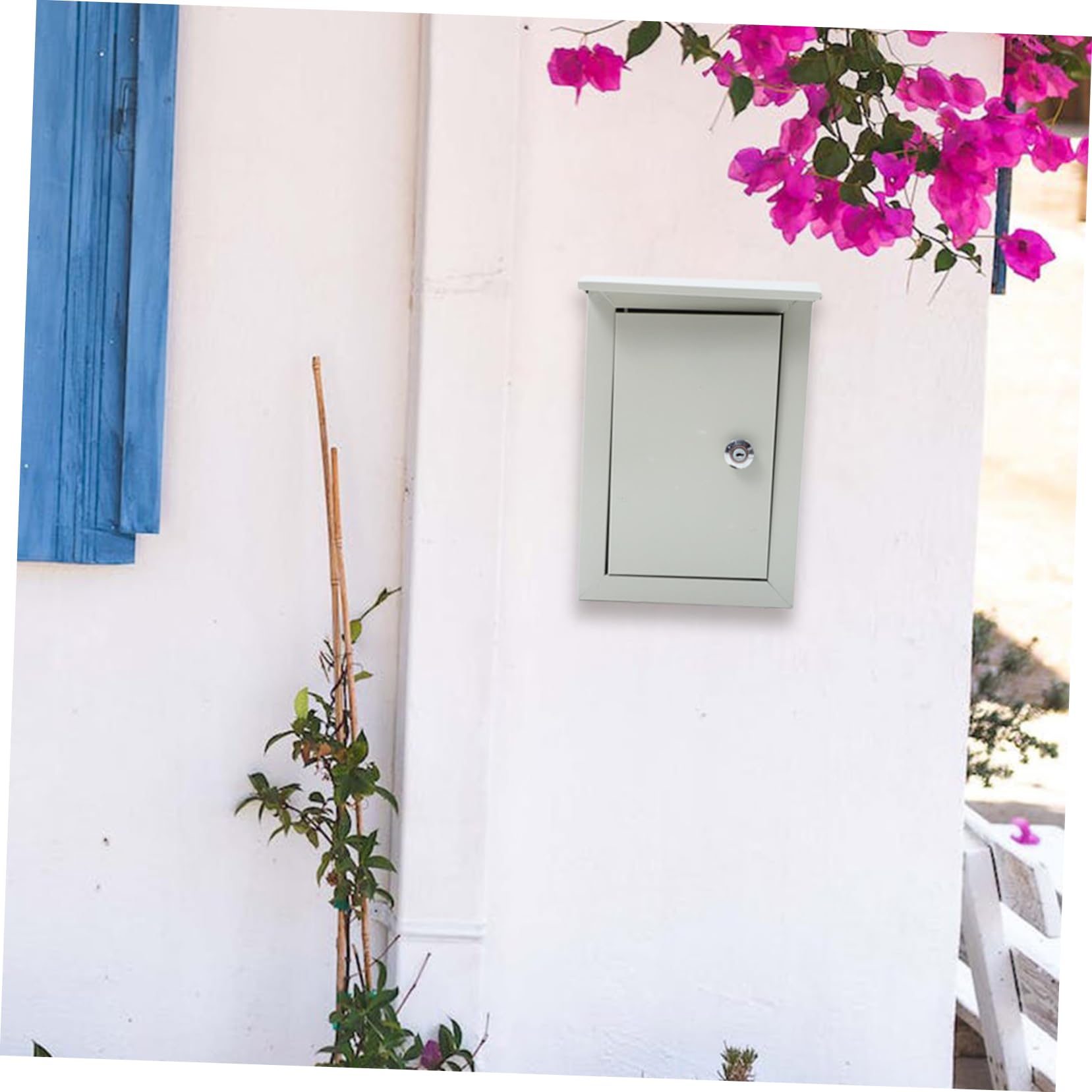 TEHAUX Caja De Conexiones Metálica Para Exterior Montaje En Pared 160x300x200 Mm Para Proyectos Eléctricos Superficie Resistente Uso Bricolaje Protección Energía Temporales