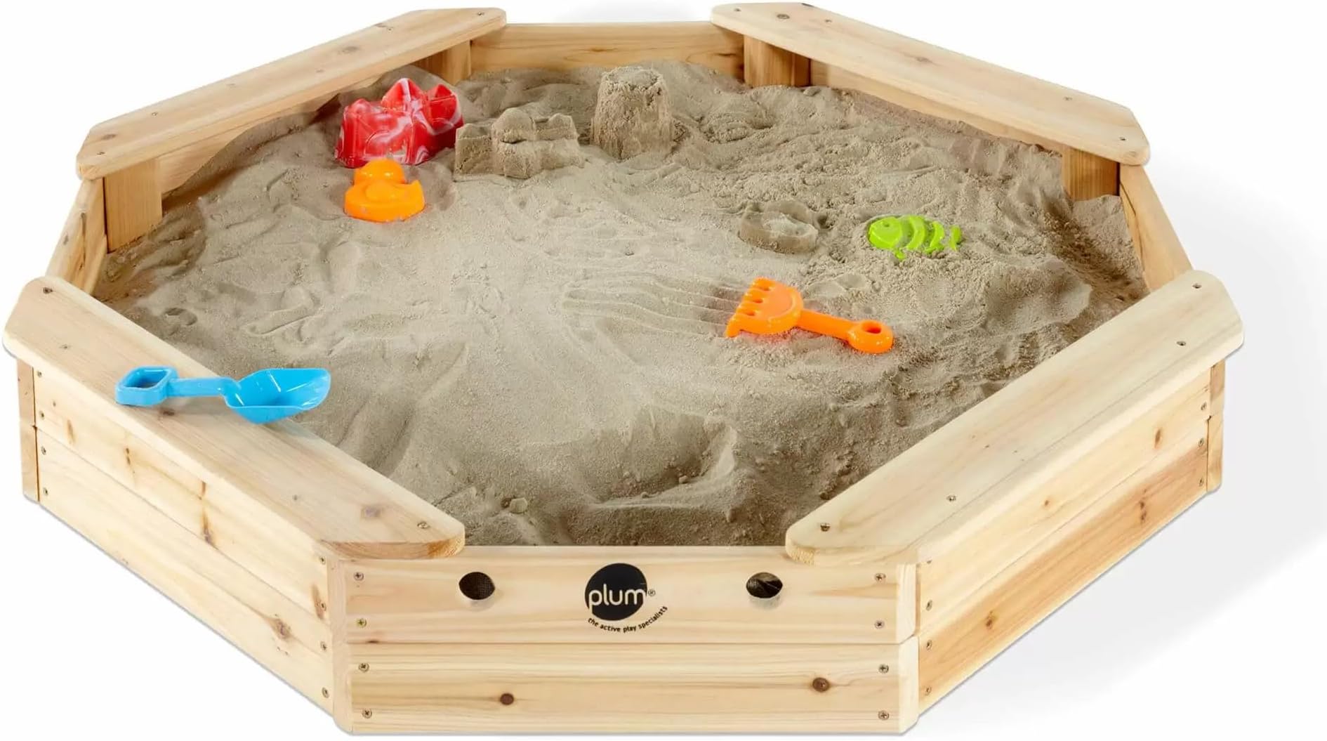 Plum® Treasure Beach Wooden Outdoor Sand Pit for Gardens