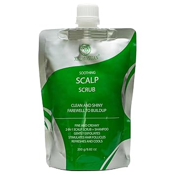 Xiaomoxuan Scalp Scrub Exfoliating Shampoo 250-ml - Cleansing Shampoo Hair and Scalp Build-Up Remover Treatment for All Hair Types