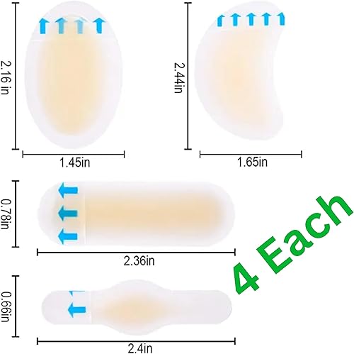 Miniatura 9 de Moleskin Plus - Paquete de vendajes para ampollas para atletas y excursionistas