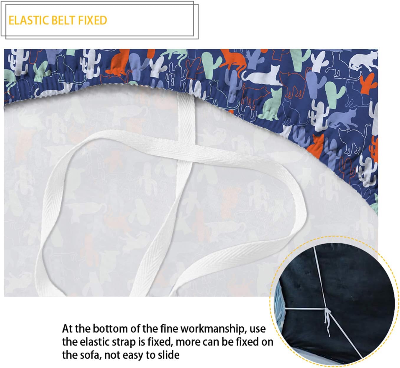 GLENLCWE Southwest Native American Indian Aztec Print Stretch Sofa Slipcover Sofa Cover Washable Soft Cushion Cover for 3 Seater,Fit for Living Room Home Decor,Adorable Gift