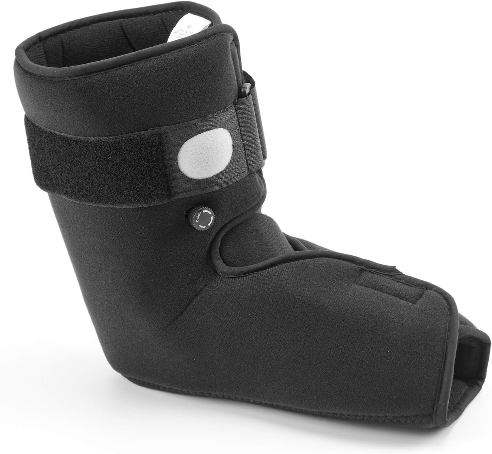 Jewlri Air Walking Boot Liner Replacement, Single Piece, Original Inner with Adjustable Bladder, Breathable & Cushioned Padding Medium, Black
