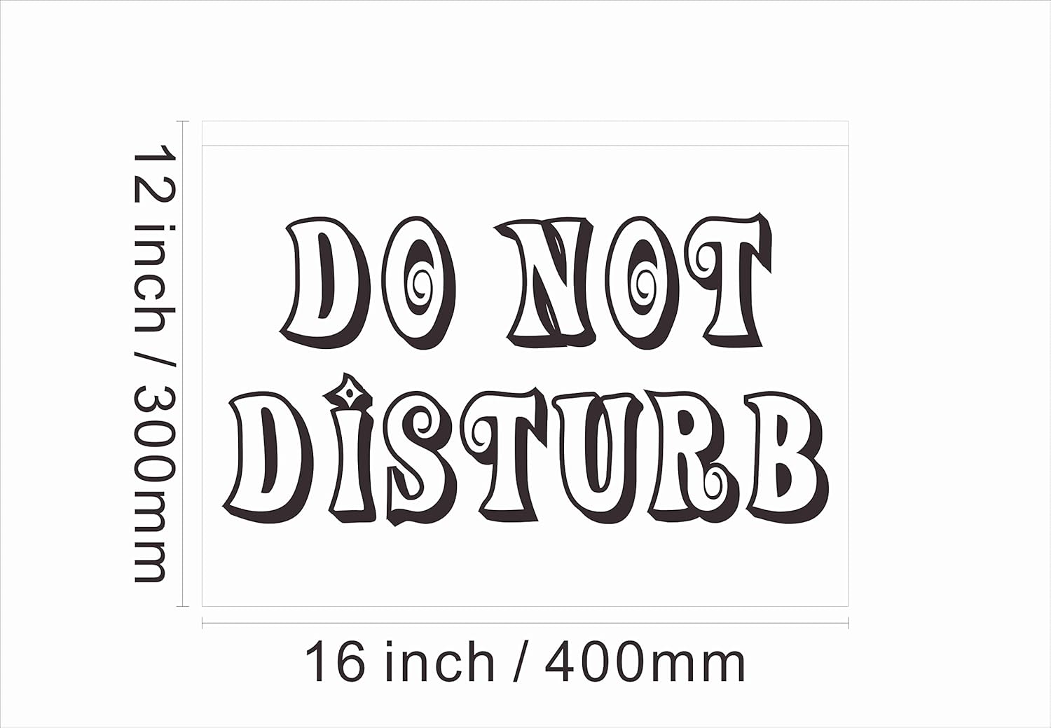 120190 Do Not Disturb Meeting Office Display LED Light Neon Sign (16" X 12", Green)