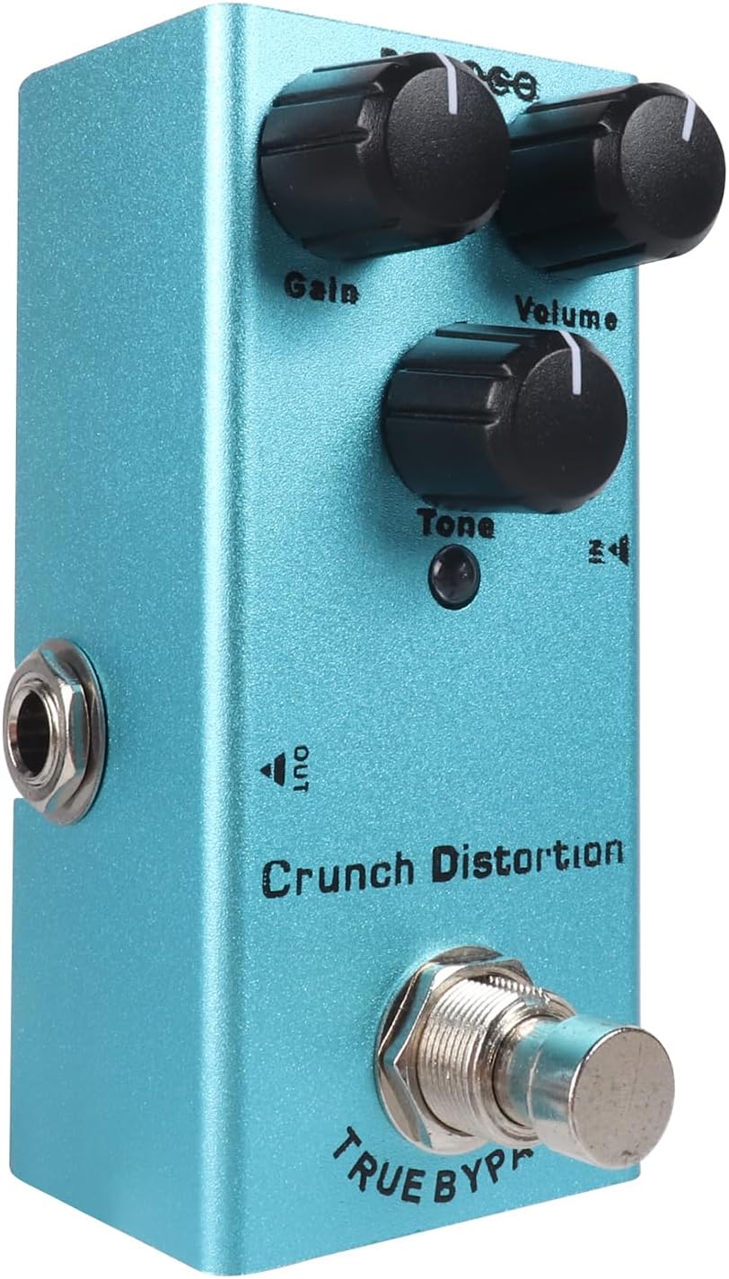 Electric Guitar Pedals – Metal Distortion, Digital Delay, Analog Echo, Tremolo, Overdrive, Classic Chorus Effect Pedals for Heavy Metal, Rock, and Bass Guitar Players (Gold: Digital delay)