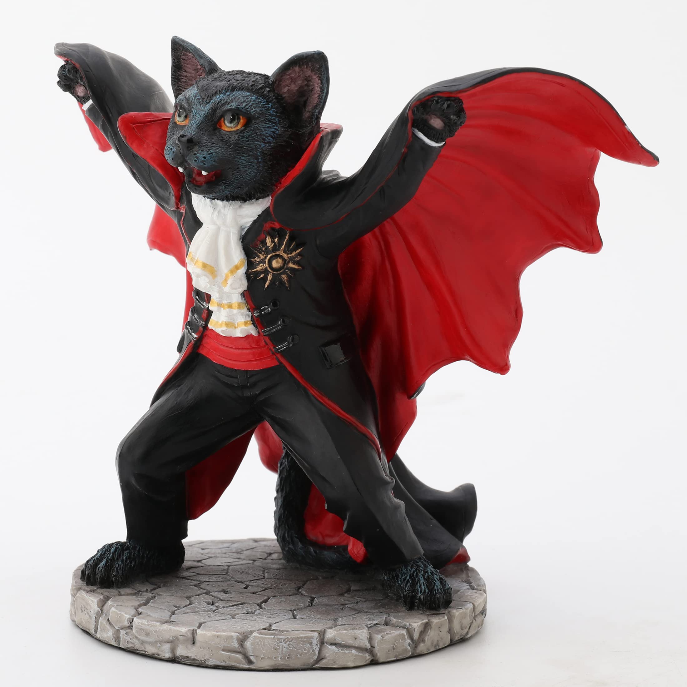 Figurine de collection Count Catcula Veronese peinte à la main en résine haut de gamme