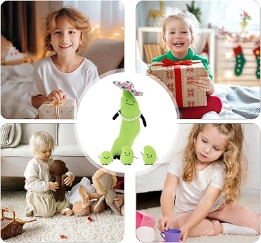 Family Plush - Soft Funny Plush Figures | Cozy Stuffed Animal Toy for Kids, Boys, Girls, Adults | Anime Plushh Doll - Cute Birthday Gift & Room Decoration