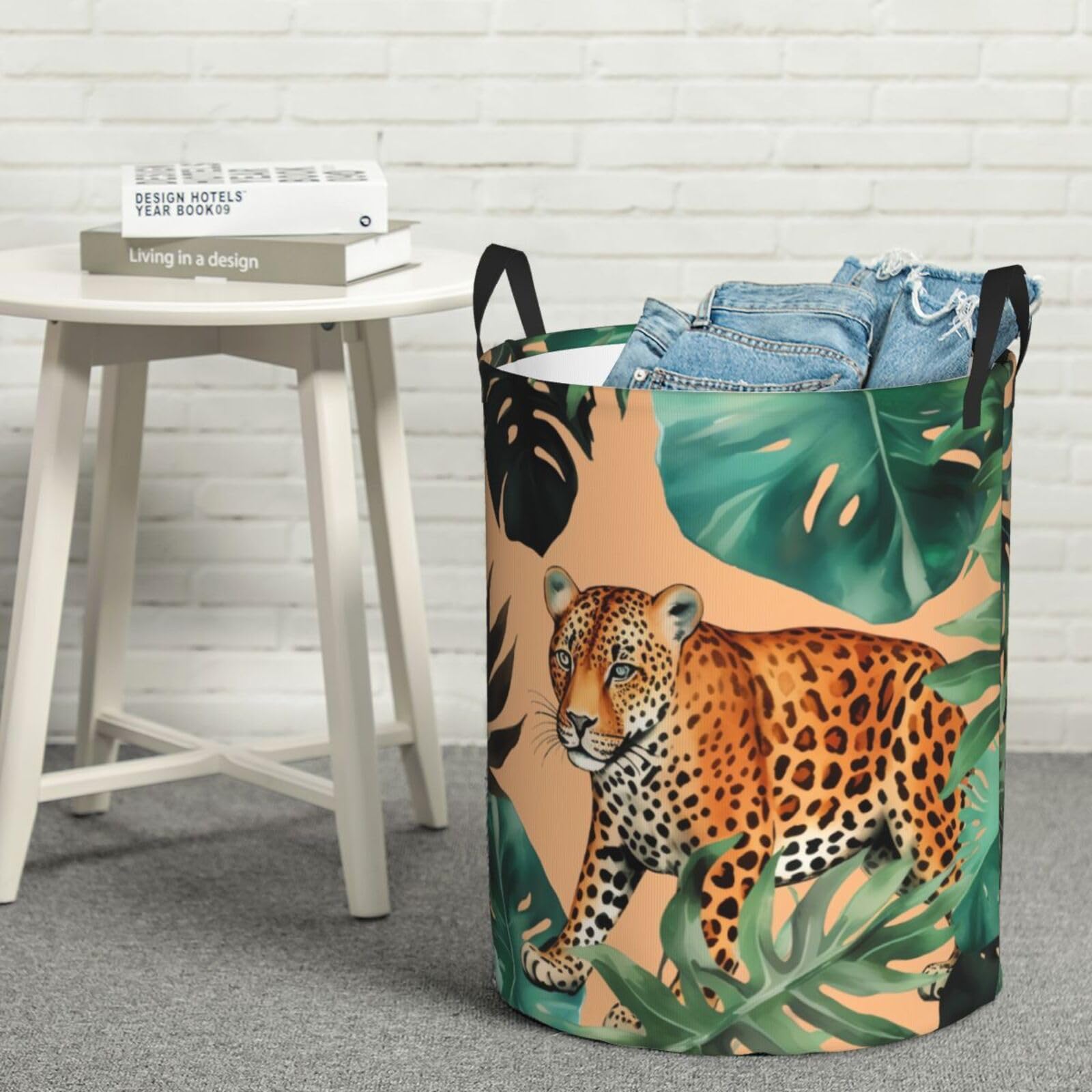 Panier à linge rond imperméable anti-humidité pour ranger votre chambre