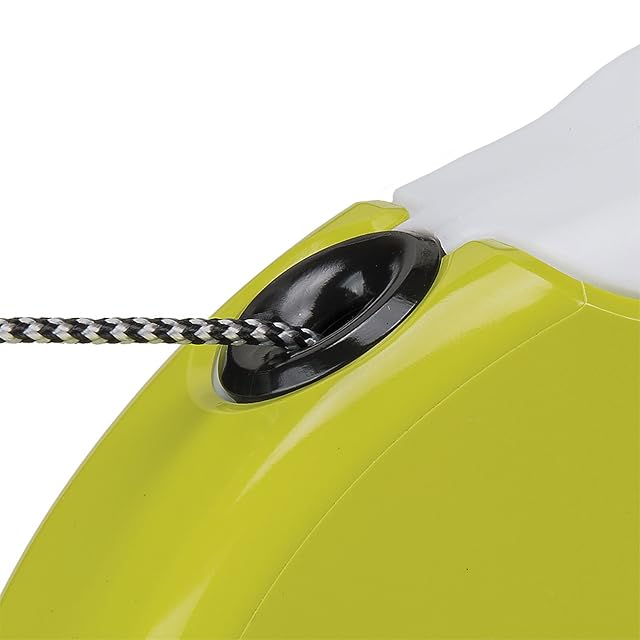 Foto 2 de 4 de Ferplast - Correa retráctil para Perros Amigo Cord L, Cordón Enrollable, 5 m, máx. 50 kg, Blanco